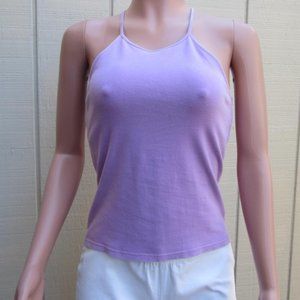 Victoria's Secret purple high neck bra top racerback tank